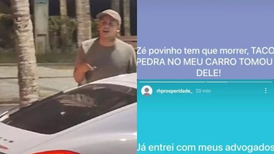 Motorista de Porsche debocha e dá desculpa inacreditável para agressões