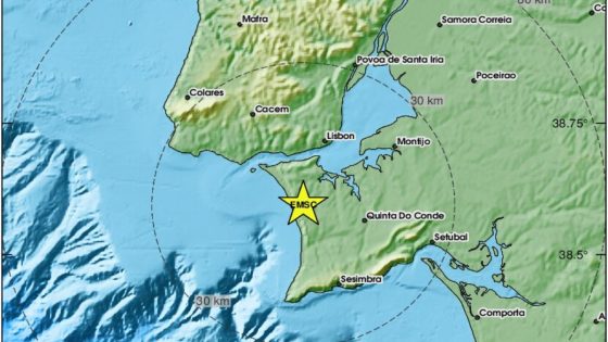 Sismo de magnitude 4,7 na escala de Richter sacode Lisboa | Sismo