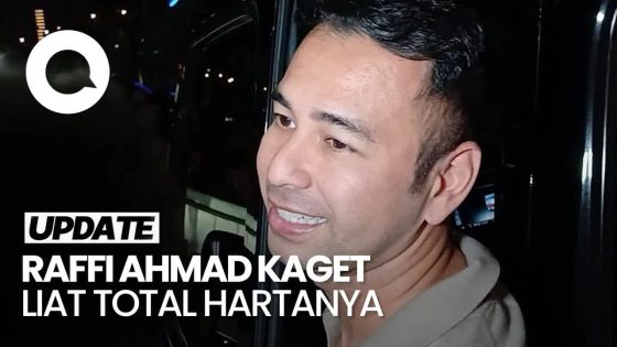 Video Pengakuan Raffi Ahmad yang Kaget Lihat Total Harta Kekayaan Sendiri