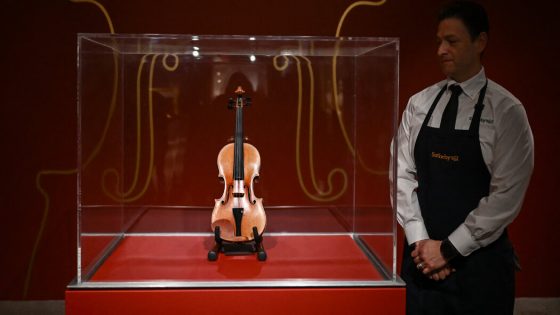 A 311-Year-Old Stradivarius Violin Sells for $11.25 Million at Sotheby’s