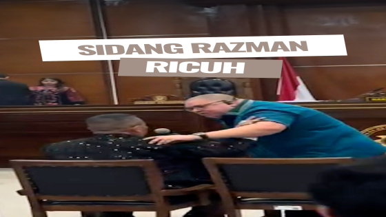 Video Razman Nasution Ngamuk di Sidang hingga Pegang Bahu Hotman Paris - detikNews