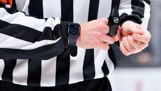 New Apple Watch technology assisting NHL referees