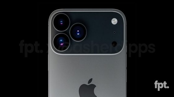 Potential iPhone 17 Pro camera design shown in 3D renders