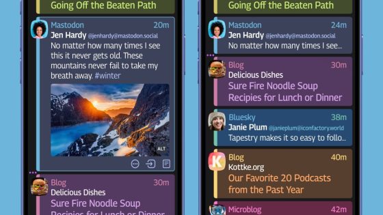 Timeline apps are here: Tapestry, Reeder, and a new way to read feeds