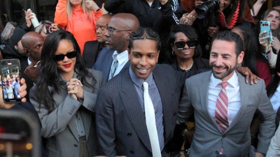 Rihanna reacts to A$AP Rocky not guilty verdict