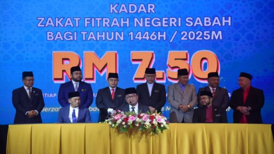 Sabah kekalkan RM7.50 kadar zakat fitrah