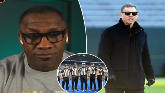 Shannon Sharpe rants about 'delusional' Troy Aikman as NFL referee criticism grows