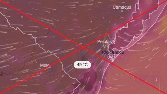 Vídeos desinformam sobre onda de calor no Rio Grande do Sul