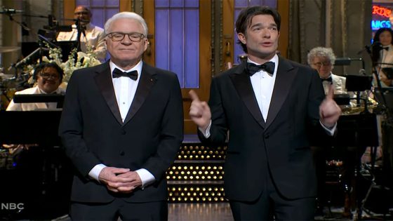 Which 'SNL' hosts 'committed murder' from John Mulaney joke at anniversary special