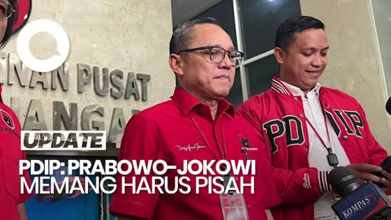 Video PDIP soal Ada Upaya Pisahkan Prabowo-Jokowi: Memang Harus Pisah - detikNews