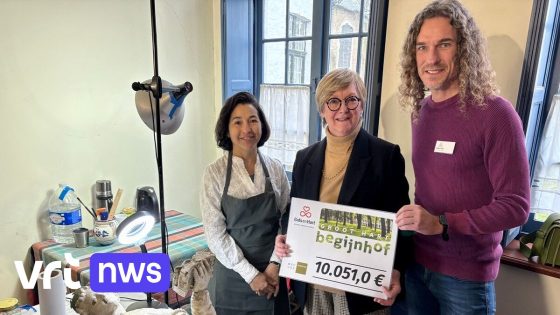 Beeld van patrones Begijnhof Brugge krijgt grondige restauratie met dank aan gulle gidsen