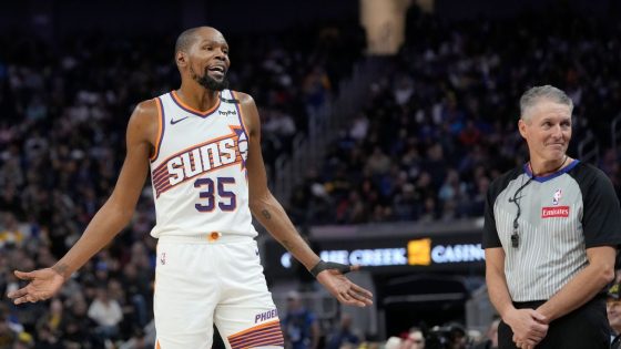 Suns downgrade Kevin Durant to doubtful for Thunder matchup