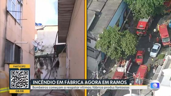 Sobrevivente relata incêndio em fábrica no Rio: 'Algumas pessoas pularam, outras saíram pela escada' - G1