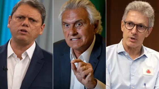 Tarcísio, Caiado e Zema impõem derrotas a Lula em estados no segundo turno; veja quais