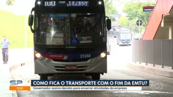 Tarcísio assina decreto para extinguir EMTU, estatal que gerencia transporte público na Grande SP - G1