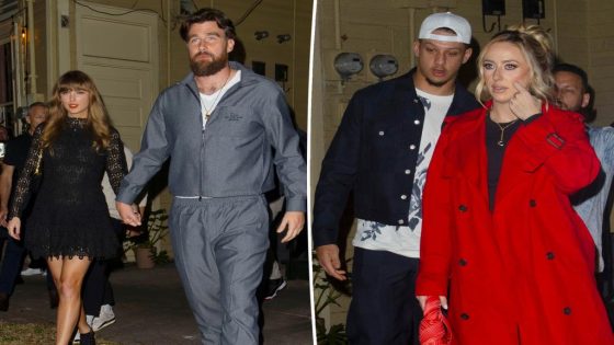 Taylor Swift and Travis Kelce go on double date with Patrick and Brittany Mahomes ahead of Super Bowl 2025