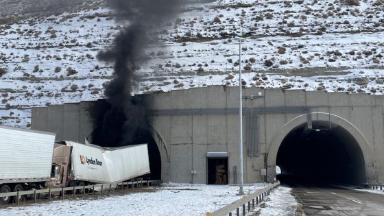 Fiery Pileup in Wyoming Highway Tunnel Kills at Least 2