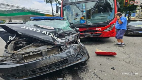 Acidentes com viaturas deixam um morto e sete feridos em Juiz de Fora