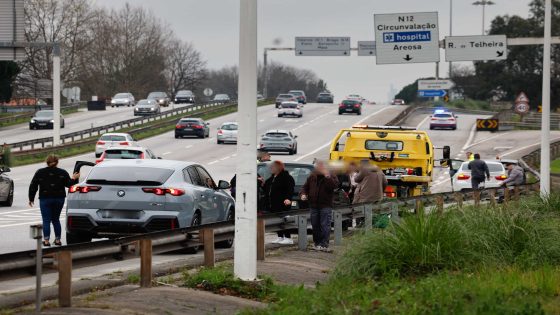 Motociclista de 21 anos morre em acidente na Via Norte - Jornal de Notícias