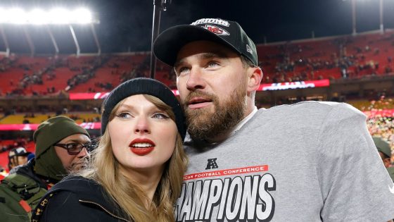 Travis Kelce sends emotional message to Taylor Swift after Chiefs loss in Super Bowl