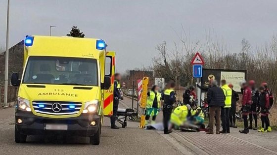 Twee fietsers botsen op Binderveldseweg in Sint-Truiden