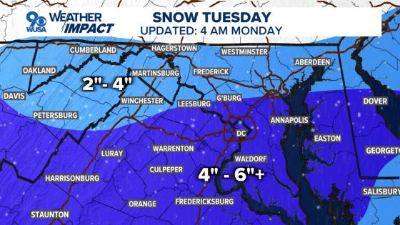 Snow DC Forecast | wusa9.com