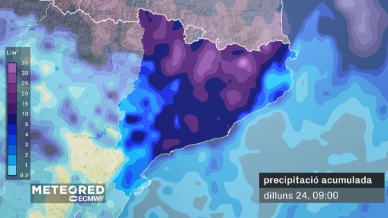 pluja neu pirineus 22 febrer dissabte Meteored