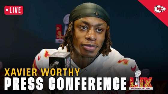 Wide Receiver Xavier Worthy: 'Whatever the Gameplan is, Whatever Targets I Get, I'll Just Make the Most of Them' | Chiefs Press Conference - Super Bowl LIX