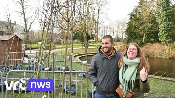 Jonge koppels krijgen liefdesboom in Wevelgem