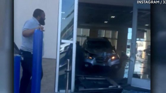 Chaos in California: SUV plows into dealership, leaving 8 injured—what led to the crash?