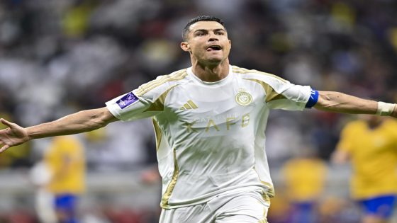 Al-Nassr forward Cristiano Ronaldo in November 2024.