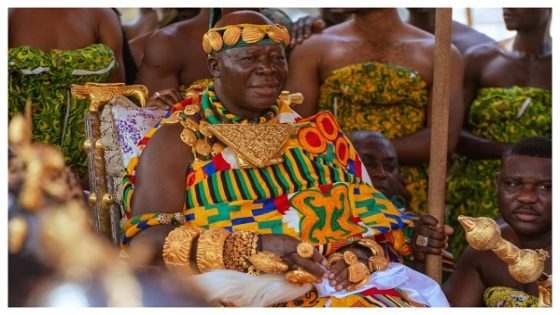 Watch the moment Asantehene humbly declined a token from the Church of Pentecost