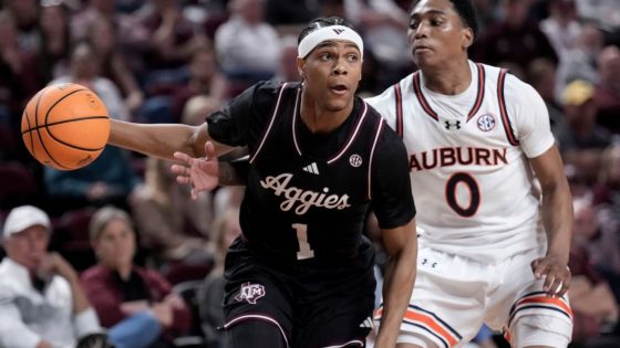 Auburn falls in Texas A&M's first win over No. 1-ranked team