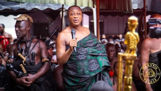 Bantamahene in hot water as Asantehene gives ultimatum over missing deity