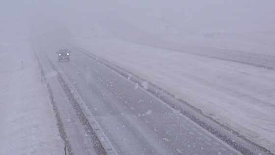 Blizzard conditions, ferocious windstorm blast Plains Saturday