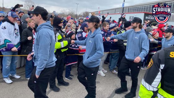 Blue Jackets wear ‘signature Johnny fit’ for Stadium Series arrival 