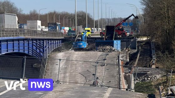 Brug ingestort langs E42 in La Louvière: zeker 3 gewonden 