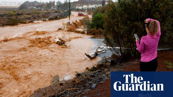 Weather tracker: Canary Islands hit by flash floods and 30mm of rain in a day | Spain