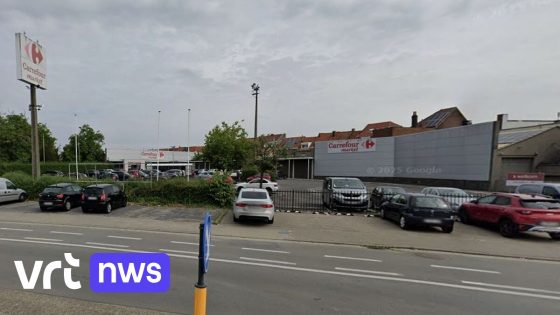 Supermarkt Carrefour in Kortrijk dicht na incident met chemische stof