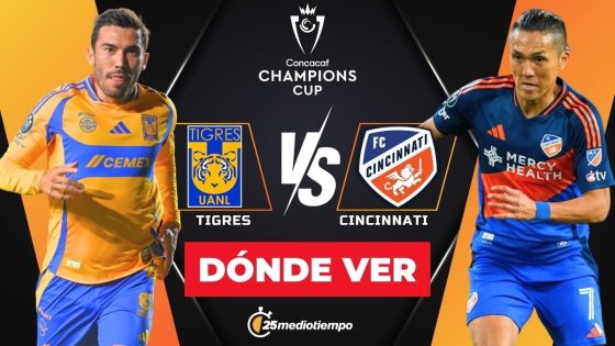 Dónde y a qué hora ver Tigres vs Cincinnati EN VIVO Vuelta Octavos