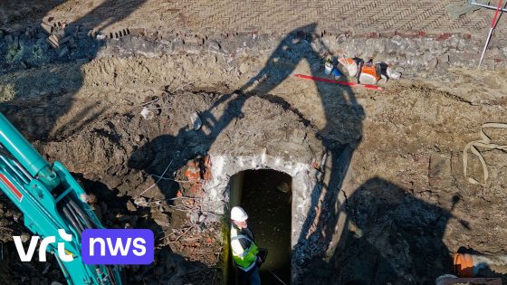 Tunnel uit Koude Oorlog duikt op bij werken in Sint-Niklaas 