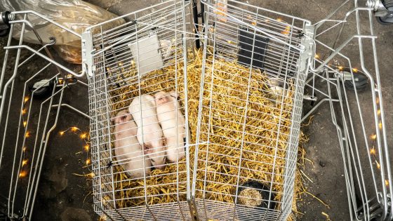 Piglets Left to Die in Art Exhibition Are Stolen in Denmark