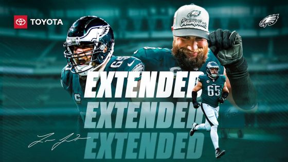 Eagles, Lane Johnson agree to terms on one-year contract extension