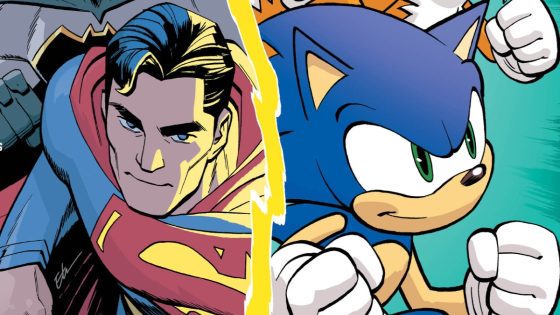 Justice League & Sonic the Hedgehog Collide in New DC Crossover Series