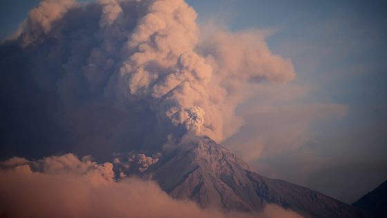 Guatemala's Volcano of Fire erupts and forces evacuations