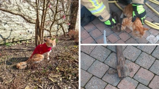 Poot van Gaston geamputeerd nadat katje vastzit in vossenklem: “We kregen hem samen met broertje Leo als trouwcadeau” (Lo-Reninge)