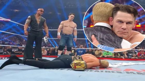 John Cena turns heel on Cody Rhodes at WWE Elimination Chamber