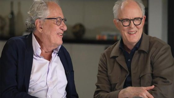 John Lithgow and Geoffrey Rush talk horror in "The Rule of Jenny Pen"