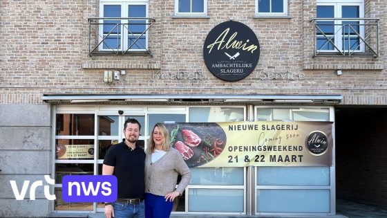 Keerbergen heeft eindelijk weer een slagerij in het centrum: "Alwin was 12 jaar toen hij al steaks stond te bakken"