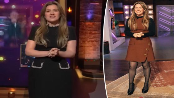 Kelly Clarkson's felt 'lost' as she returns to talk show for 1,000th episode